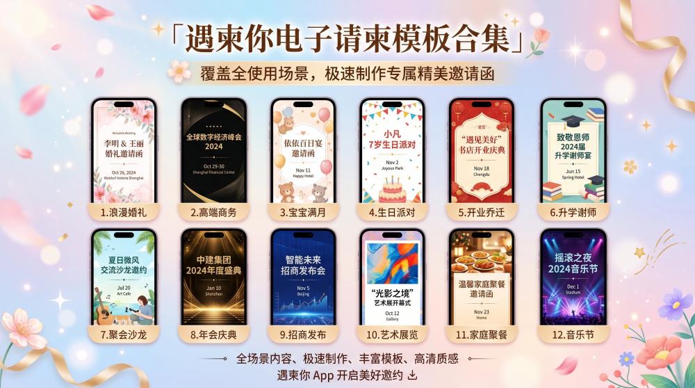 H5电子喜帖+宝宝邀请函定制技巧｜小白也能5分钟出片，免费不踩坑
